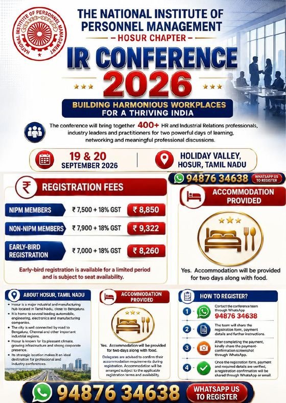 IR Conference 2026 brochure page 2